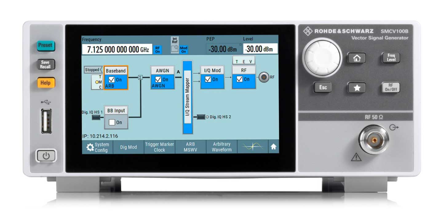 Генератор сигналов SMCV100B с опцией SMCVB-B103