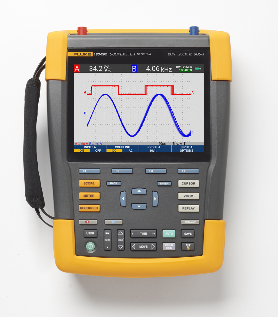 Осциллограф-мультиметр FLUKE 190-202 III-серии