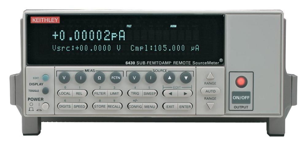 Калибратор-измеритель напряжения и силы тока Keithley 6430