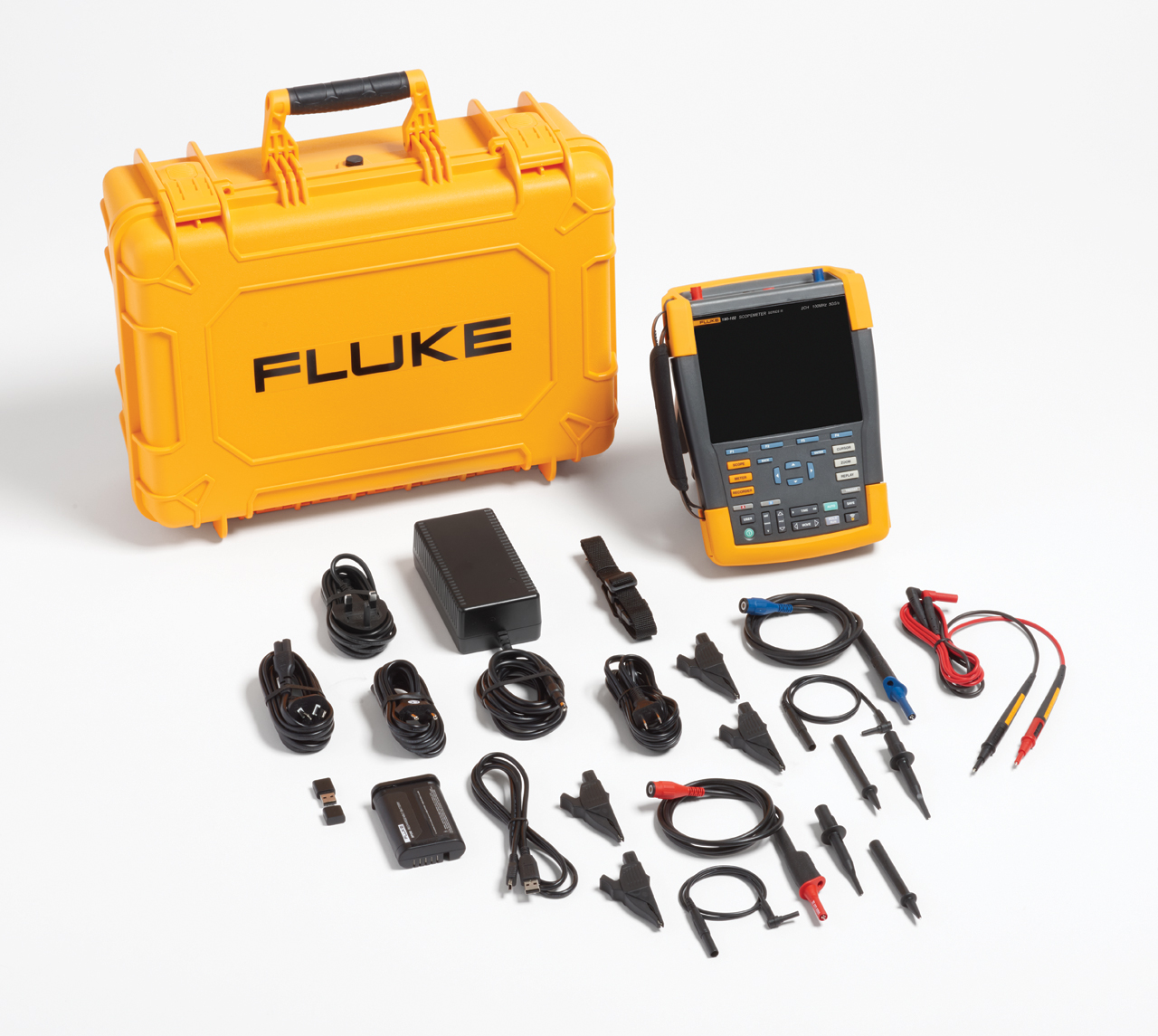 Осциллограф-мультиметр FLUKE 190-102/S III-серии