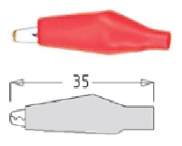 Зажим 5005-R (красный)
