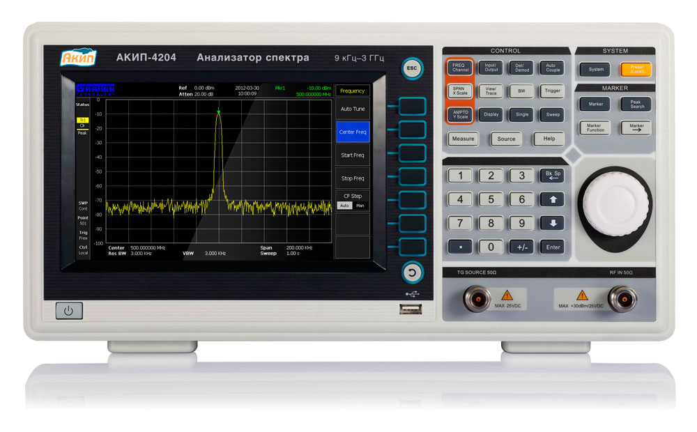 Анализатор спектра АКИП-4204/1 с TG