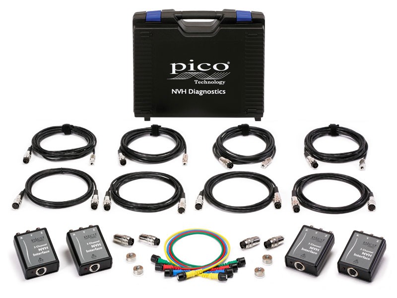 Комплект PQ120 для диагностики Pico NVH  Advanced kit в кейсе