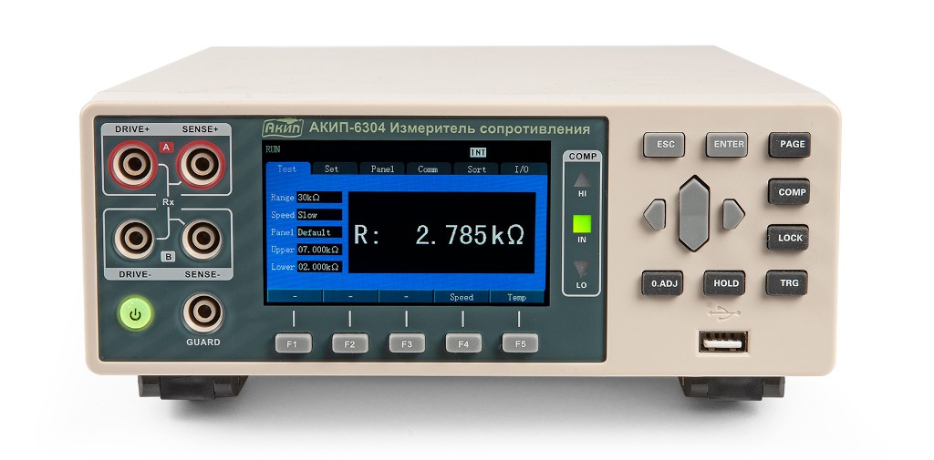 Измеритель сопротивления АКИП-6304 с опцией 24-канального сканера