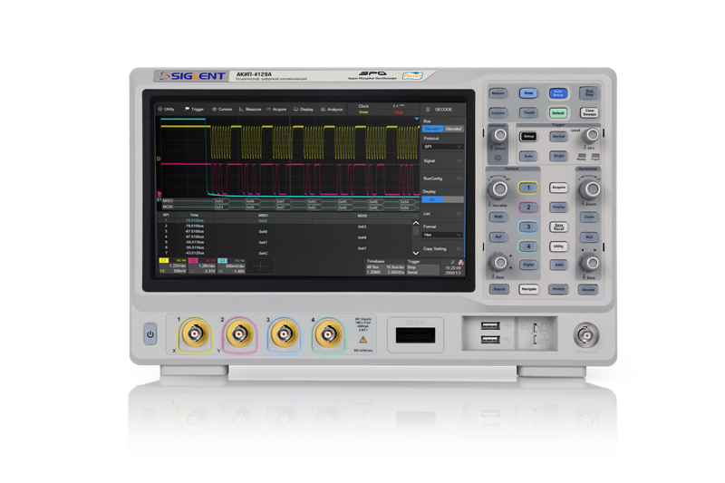 Осциллограф АКИП-4129А + Опция 200А