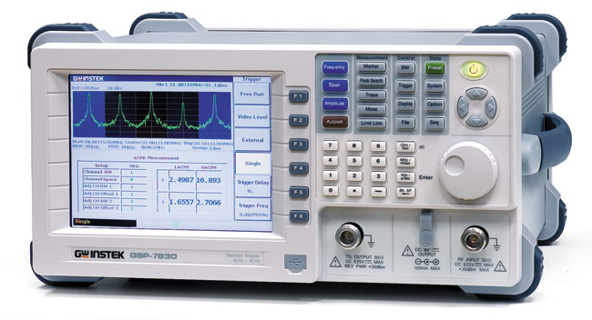 Анализатор спектра GSP-7830+ опция 01(TG)+опция 06+GTL-401+GSC-001