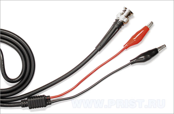 Соединительный кабель BNC PLUG TO ALLIGATOR CLIP HB-A150