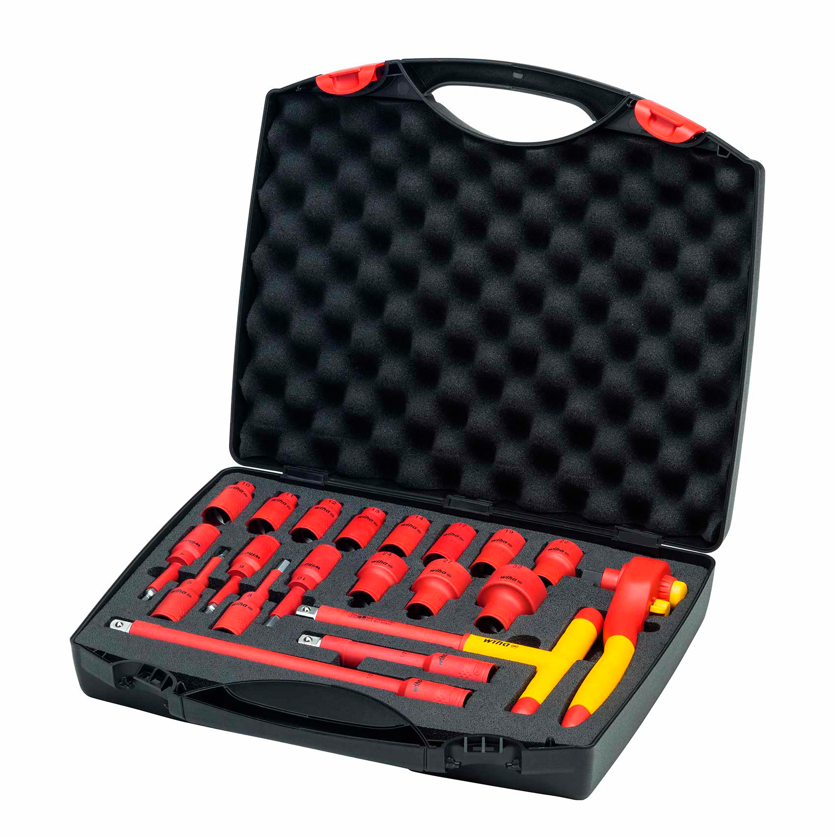 Набор изолированных ключей с трещоткой 1/2" 7208NK2001 Tool Set insulated