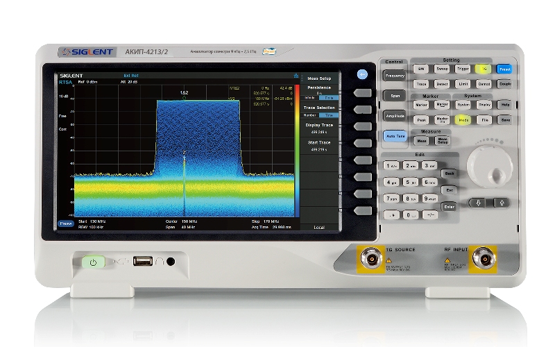 Анализатор спектра АКИП-4213/1 с опцией AMK