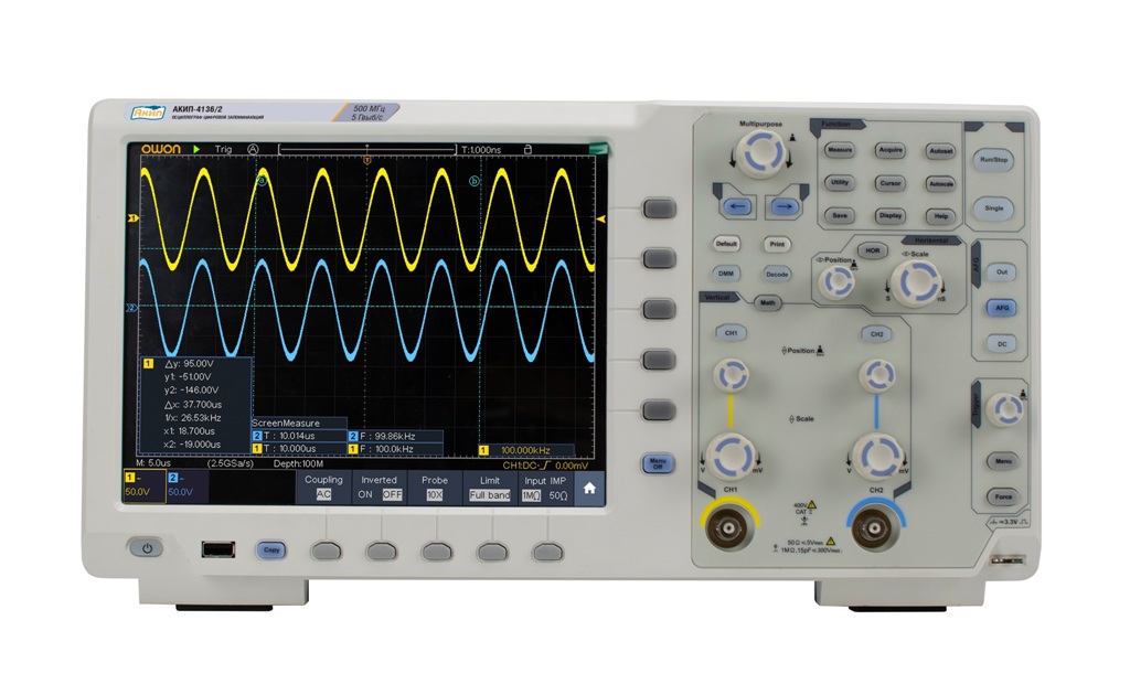 Осциллограф цифровой АКИП-4136/2